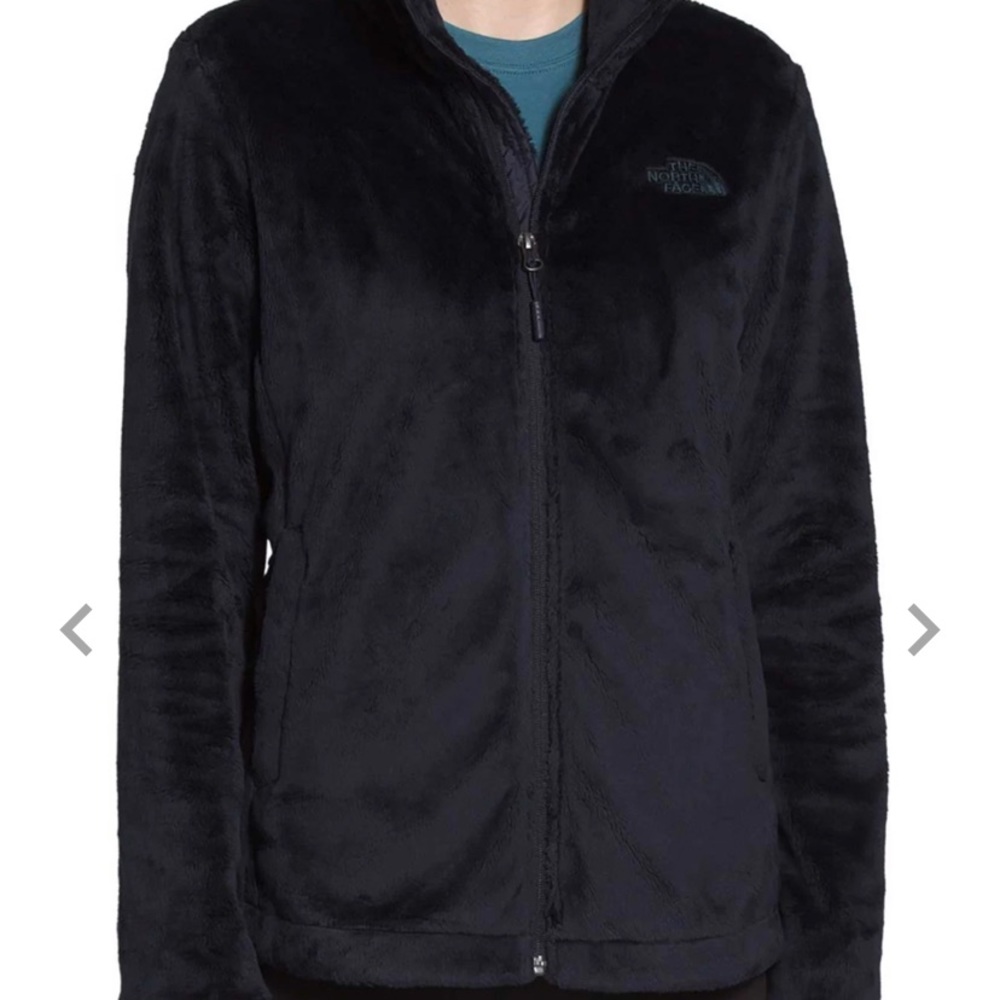 The North Face fuzzy fleece jacket